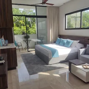 Apartamento Nuevo Estudio Con Terraza Totalmente Equipado Aldea Zama Tulum